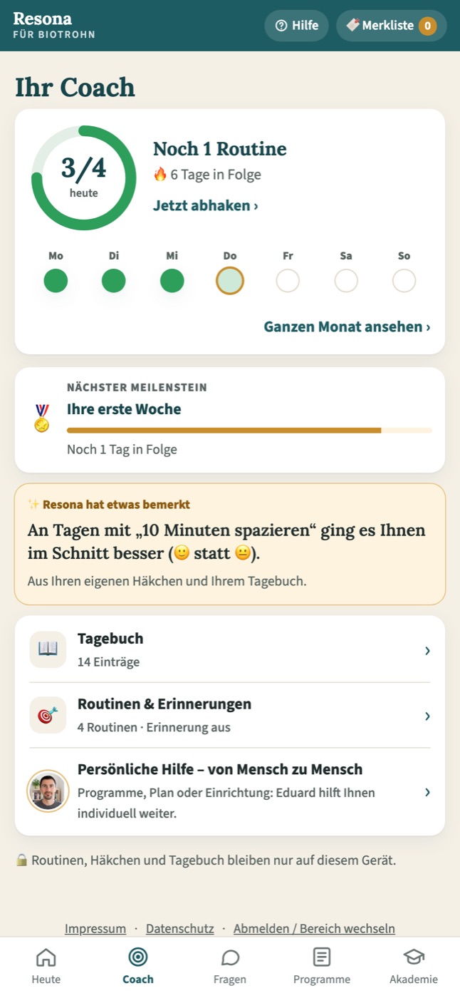 Der Resona Coach